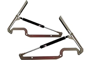 Ondis24 2 elevadores de gas para contenedor de basura Keter Max, Arc, Ace, Elite Store & Premier XL, repuesto "WLPS" 140N - Juego de 2 unidades