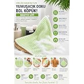 Banyo Lifi, | Yumuşak Dokulu, Bol K&ouml;p&uuml;ren V&uuml;cut Temizleme Lifi | Askı İpli, G&uuml;nl&uuml;k Kullanıma Uygun Banyo S&uuml;ngeri | Kadın Erke