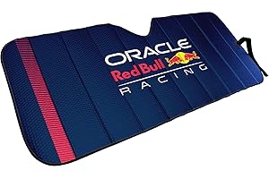 RED BULL RACING Red Bull Parasole Universale Powerbar Blu per auto, protettivo, resistente e facile da installare, Dimensioni 147 cm x 70 cm
