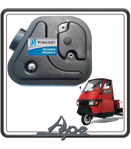 One By Camamoto Filtro Aria Inserto Per Ape Car P2 P3 P501 P601 P602 P703 – Ricambio Originale 248570