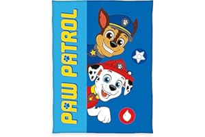 Herding Paw Patrol Fleece Blanket, 130 x 170 cm, 100% Polyester