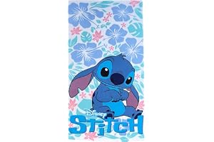 Disney Lilo & Stitch Barn badhandduk 70 x 140 mikrofiber duschhandduk Öko-Tex