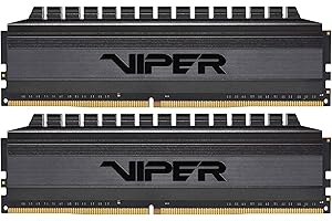 PATRIOT MEMORY Patriot Viper Blackout RAM Series DDR4 32GB (2 x 16GB) 3200MHz C16 Kit di Memoria Gaming XMP 2.0 Nero