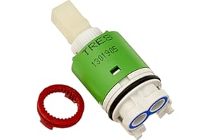 Tres Grifería 9130190 - Cartucho monomando salida libre Ø 25 mm.