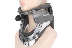 ANKROYU Tutore di Supporto Per Il Collo, Collare Cervicale Vista, Supporto Per Il collo Per La Decompressione del collo Domestico, Dispositivo di Trazione Cervicale Regolabile in Altezza