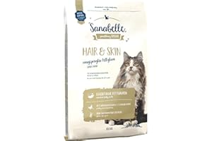 Sanabelle Hair & Skin | Katzentrockenfutter für Rassekatzen zur Unterstützung der optimalen Fellausprägung | 1 x 10 kg