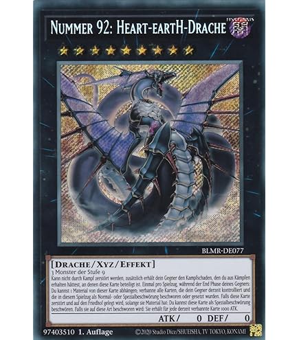 Yugioh Karte Nummer 54: Löwenherz - Ultra Rare DEUTSCH - 1. Auflage