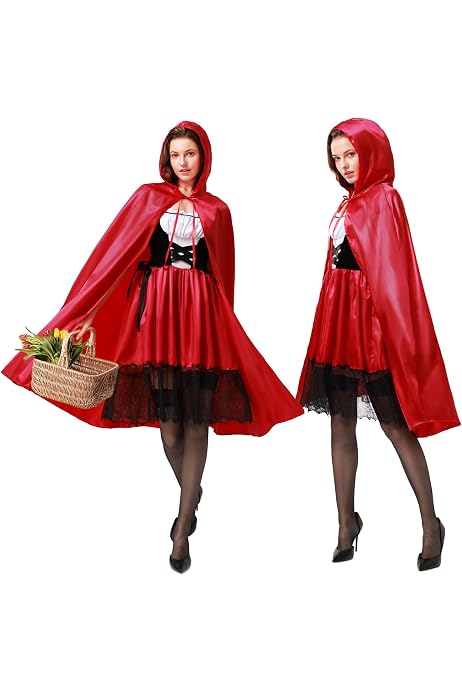 Costume Da Cappuccetto Rosso Adolescente