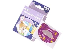 fanelod 30 respiración para Dormir | Niños Niños Boca Corrección Pegatinas Cintas - Adhesivo Cintas bucales antirronquidos para un Buen sueño
