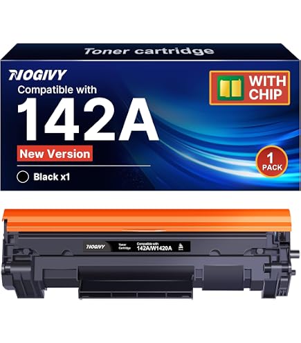 Toner GPC Image 142A Con Chip Per HP LaserJet M110w M140w – 950 Pagine, Nero