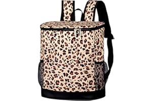 BIKETAFUWY 15L Sac à Dos Isotherme à Glacière pour Femmes et Hommes, Sac Isotherme Portable Cooler Backpack Bag pour Camping, Pique-Nique, Barbecue, Pique Nique, Plage, Sac a Dos Isotherme Glaciere Étanche