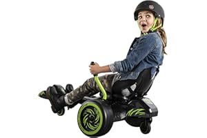 Huffy 17902W Verde máquina Vortex 12V Paseo en, Espalda y Verde, niños 8+