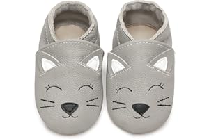 IceUnicorn Krabbelschuhe Baby Lauflernschuhe Jungen Weiche Leder Babyschuhe Kleinkind Lederschuhe mädchen Babyhausschuhe