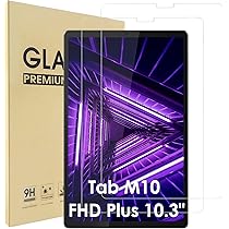 Vetro Temperato Per Lenovo Tab M10 FHD Plus 10.3'' | 2 Pezzi, 9H, Anti-impronte - NEW'C - Foto 5