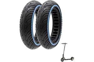 E-W EWHEEL EWheel | Rueda maciza ultraligera 8,5x2 pulgadas | Antipinchazo | Para patinete Xiaomi M365/1S/Essential/Pro/Pro2/Mi3/Cecotec (Linea azul)