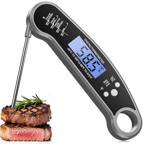 Klappbares Fleischthermometer, digital LCD