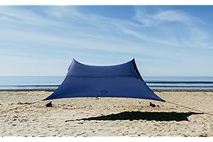 ‎NESO Neso Zelte Gigante Beach Zelt, 2,5 m hoch, 3,3 m (11 ft) x 3,3 m (11 ft), Verstärkte Ecken und Kühlfach(Color)