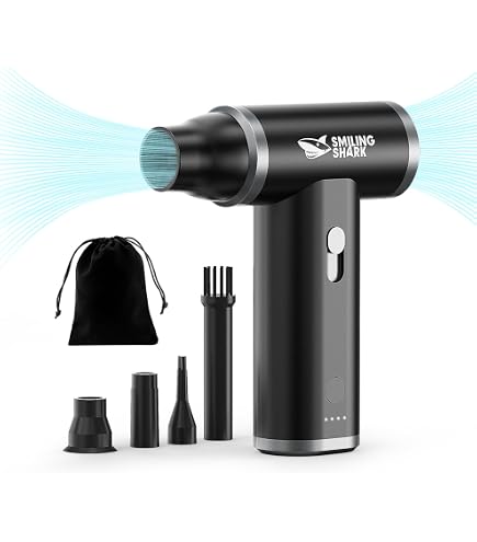 Souffleur Air Comprimé Kica JetFan 2S - 117000 Tr/min - Portable Pour Nettoyage Clavier, PC