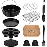 11-Teiliges Mit COSORI Turboblaze Zubehör 6L Airfryer XXL 5,5L 6,4L,BPA-frei COSORI Turbo Tower Pro Smart 10,8L Double Stack 