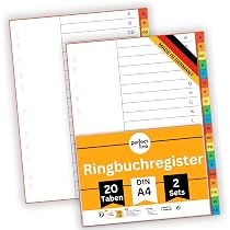 Set 3 Divisori Per Raccoglitore Ad Anelli A4 – 12 Separatori In Plastica Con 11 Fori, Colori Vivaci Per Ufficio E Scuola