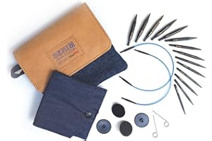 KnitPro - KnitPro Mini Bois Indigo Interchangeable Aiguille Ensemble - 1 Jeu