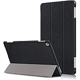 Acelive Cover per Huawei M5 Lite, Slim Custodia con Funzione di Auto Sveglia/Sonno Case Protettiva in Pelle PU per Huawei Med