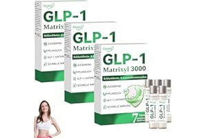 DITU Keyess GLP-1 Matrixyl 3000 Schlankheits Gesundheits Tropfen, Keyess GLP-1 Multifunktionale Trinkampullen, Keyess Glp-1 Orale Flüssigkeit,Natürliche Pflanzlichen Extrakten (3PC)
