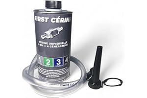 AUTOCRAFT 1L Bidon Additif FAP Cérine Eolys UNIVERSEL avec Tuyau Remplissage compatible pour Berlingo III C3 II C4 Cactus C4 Grand Picasso C4 Picasso C-Elysse DS5 2008 208 301 5008 Partner III