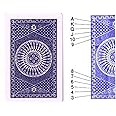 R.S.Magic Tricks Spy Dr.D Marked Playing Cards Cheating Playing Cards Blue Best For Flash Card Magic, Teen