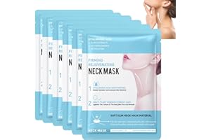 SIYINZU 6pcs Firming Rejuvenating Neck Mask,Hyaluronic Acid Neck Mask Patches,Anti Ageing Ne/ck Wrinkle Pads,Anti-Wrinkle Ne/ck Masks For Skincare,Nec/k Wrinkle Patches,Moisturizing Mas/k,Nec/k Line Removal