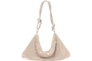 LUI SUI Frauen Strass Geldbörsen Chic Sparkly Abend Handtasche Bling Hobo Tasche Glänzende Clutch Geldbörse für Party Club Hochzeit