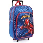PERLETTI Marvel Spiderman Children's School Bag &ndash; Children's School Bag Daycare Travel Leisure with Front Pocket &ndash; Trolley Ba