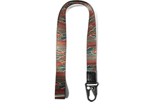 HEZEN Coole Lanyard für Schlüssel, Halsriemen Schlüsselbund für Frauen, Lanyard Logo für Männer, ID Lanyard (Blume2)