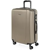 Medium Suitcase with 4 Swivel Wheels for Long Trips Trolley Idea