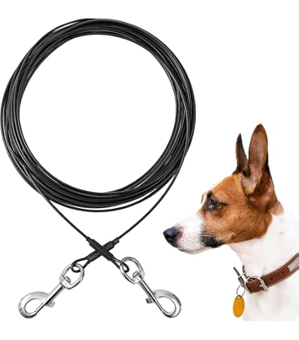 SuperglockT Edelstahl Hundeleine 5m - Reißfest Bis 35kg