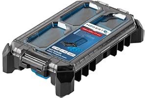 Högert Technik - Organisateur d'Outils Bas HTM HT7G505, 4 Tasses Démontables, Boite à Outils, Outils Bricolage, Boîte à Outils, Protection contre l'Humidité, Structure Modulaire