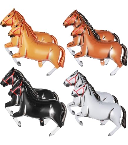 4 Pièces Bannière De Courses De Chevaux Banderole De Course De Chevaux Bannière De Cheval Kentucky Derby Pour Décoration De Fête D'Anniversaire Baby Shower à Thème De Course, Pré-Assemblé