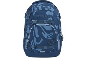 coocazoo Schulrucksack Mate, ergonomischer & anpassbarer Tornister, höhen- & größenverstellbar, mit Brustgurt & Hüftgurt, leicht & individuell, ab der 3. Klasse