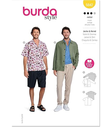 Patrones Talla Top Deportivo Patrón De Costura Vogue V1806B5 Mono