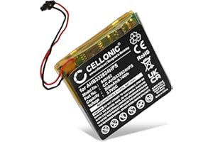CELLONIC, Batterie pour Montre Intelligente et Bracelet de Fitness Compatible avec Tomtom Runner 1, Runner 3, Runner 2 (200mAh, 3.7V) Batterie de Remplacement AHB332824HPS
