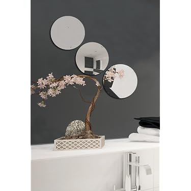 ATMOSPHERA Specchi Decorativi Di Forma Rotonda, Set Di Tre Sp 141198