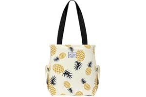 HAWEE Donna Borsa Tote con Zip Leggera Borsa a Tracolla Casual Borsa a Mano Moda Borsa a Spalla Grande Borsa della Spesa Impermeabile Borsetta per Viaggio Scuola Lavoro Quotidiano Vita Yoga Spiaggia