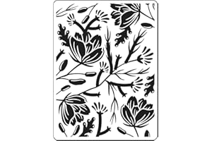 Darice Flower Pod Background A6 Embossing Folder (4.25" x 5.75"), None, 12 x 1 x 20 cm