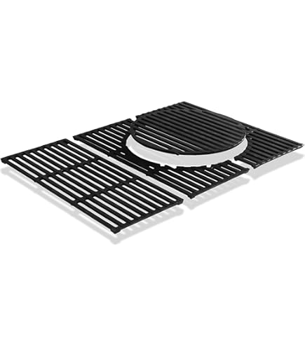 Piastra In Ghisa Reversibile ENDERS Per Barbecue - Liscia E Scanalata - Compatibile Monroe Pro 4 E Boston - Foto 2