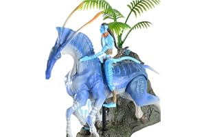 MCFARLANE TOYS McFarlane - AVATAR - World of Pandora Med Dlx Set - A1 Tsu'tey & Direhorse