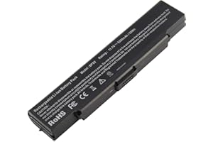 WYGUO VGP-BPL2 VGP-BPS2 VGP-BPS2A VGP-BPS2B VGP-BPS2C Laptop Battery Replacement for Sony Vaio VGN-C11C PCG-7Y1M PCG-7R2l VGN-FS515 VGN-S240 PCG-792L PCG-7D1M PCG-6C1N VFB-S1-XP VGN-AR (11.1V 5200mah)