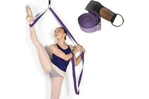 MANCO LUELLA Leg Stretcher Band on Door - Get More Flexible - Ballet Yoga Pilates Flexibility Trainer To Improve Leg Stretching - Perfect Home Portable Equipment For Dance Gymnastic Exercise taekwondo & MMA