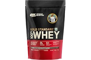 Optimum Nutrition (ON) Gold Standard 100% Whey Protein Powder - 1 lb (Double Rich Chocolate), Primary Source Isolate
