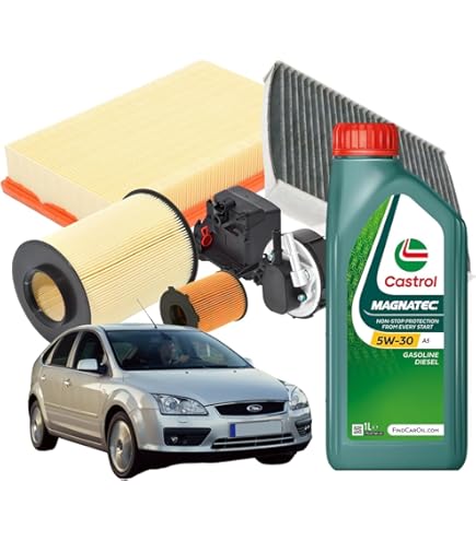 Kit Tagliando Filtri E Olio Per Kia Rio III 1.4 CRDi 66KW 90CV Dal 2015 - 4 Filtri + 6L Olio 5W30