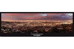 EMPIREPOSTER Empire 333322 Los Angeles Observatoire Griffith Poster panorama 158 x 53 cm